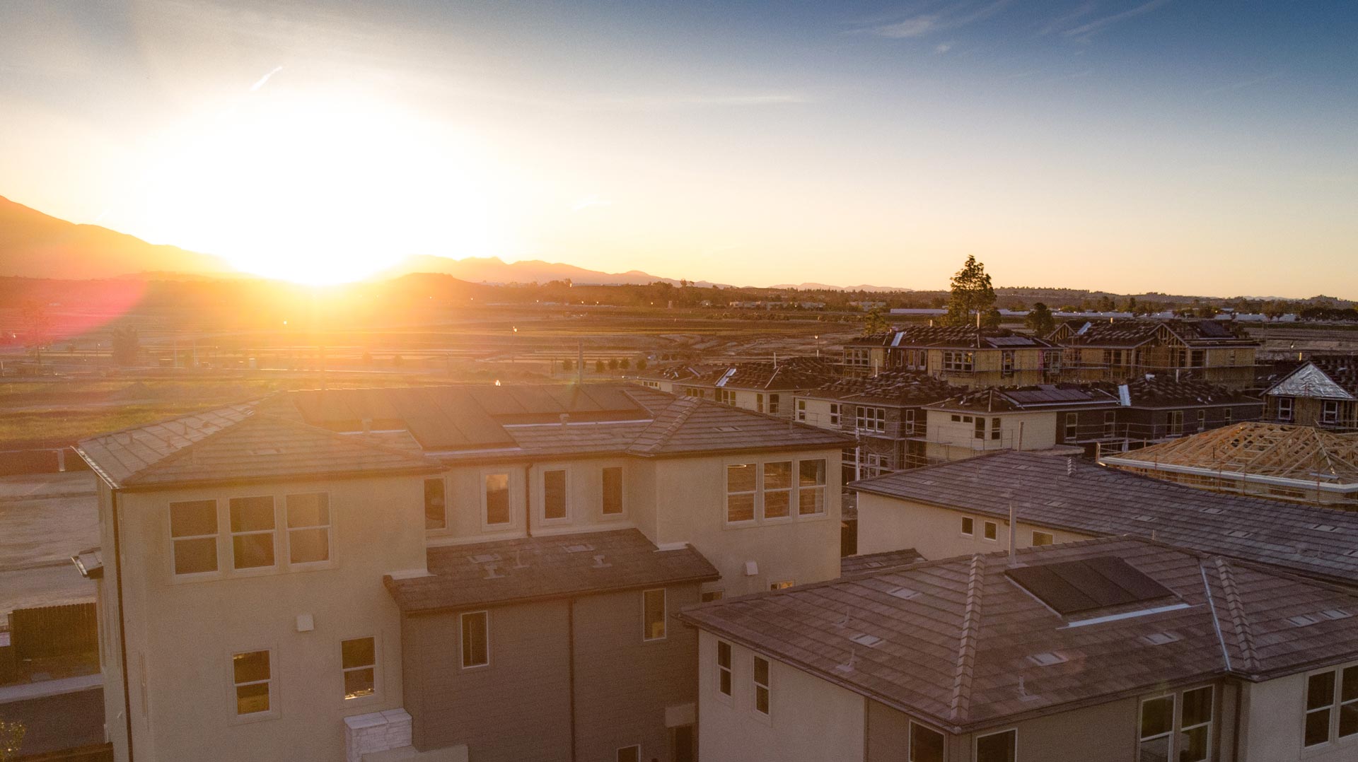 Sunrise solar panels